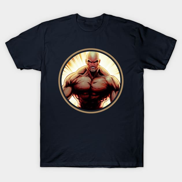 Comic book muscle T-Shirt by muscle